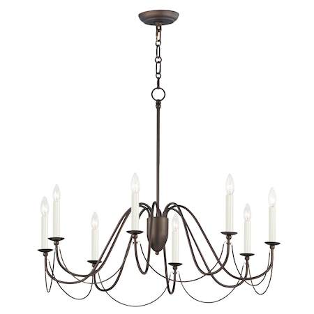 Maxim Lighting Plumette 8-Light Chandelier 12168CHB